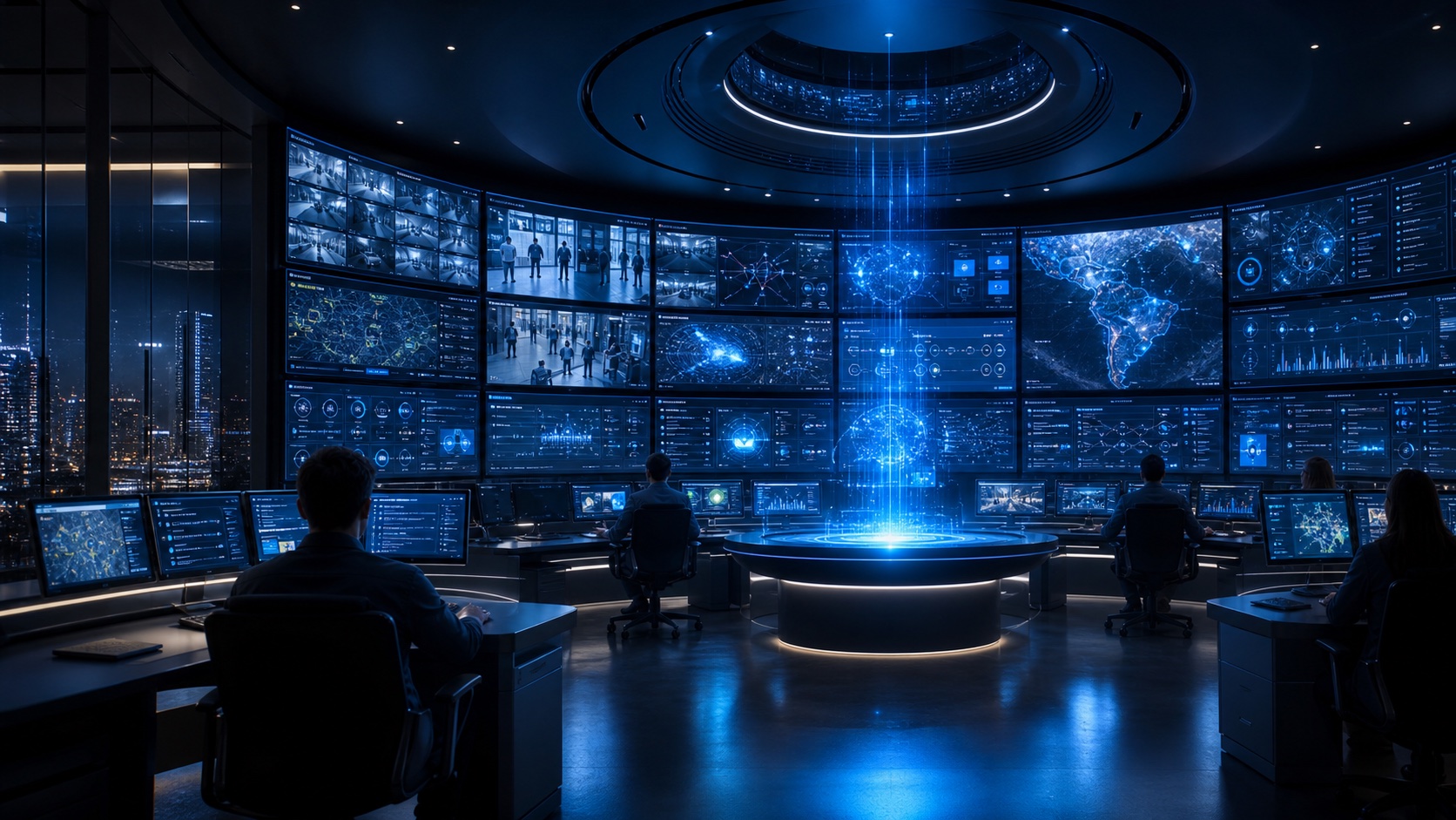 AION connected operations command center concept