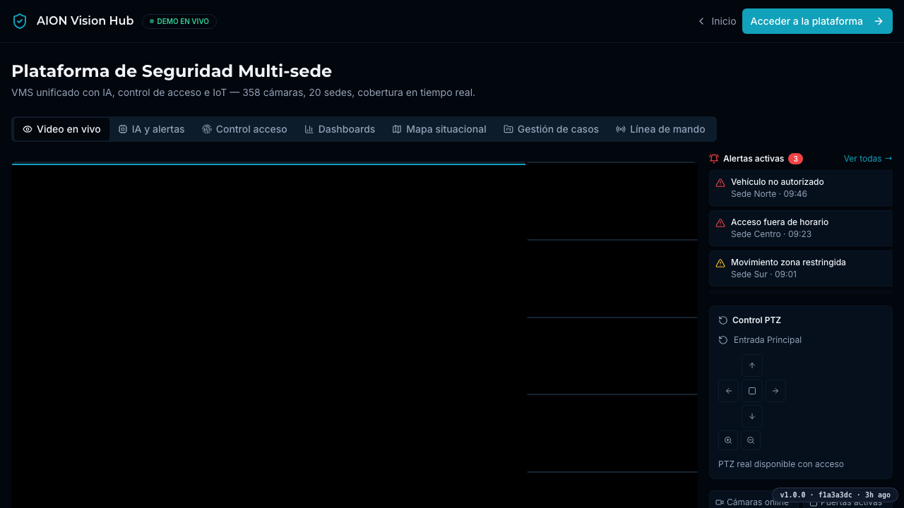 LIVE VIDEO · AION demo